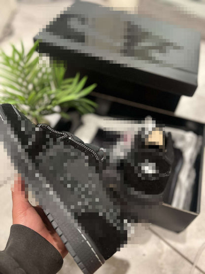 kravis zcotts  x Air wordan 1 Low OG SP PS 'Black Phantom